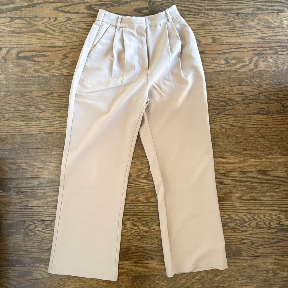 Abercrombie & Fitch Women's Curve Love Pants - Taupe